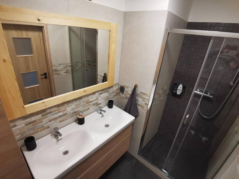 Apartman Bila Voda Červená Voda 외부 사진